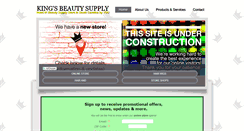 Desktop Screenshot of mykingsbeauty.com